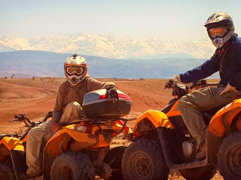 Private Agafay Desert Quad Biking Adventure from Marrakech - The Ride and Scenery
