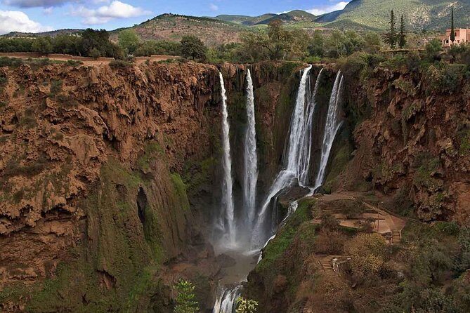 Private day to Ouzoud waterfalls and atlas mountains from Marrakech - First Stop: Cascades dOuzoud