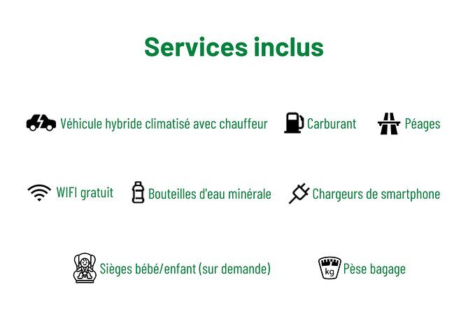 Private Transfer DSS AIBD Airport - Dakar (two directions) - Flexibility and Customization