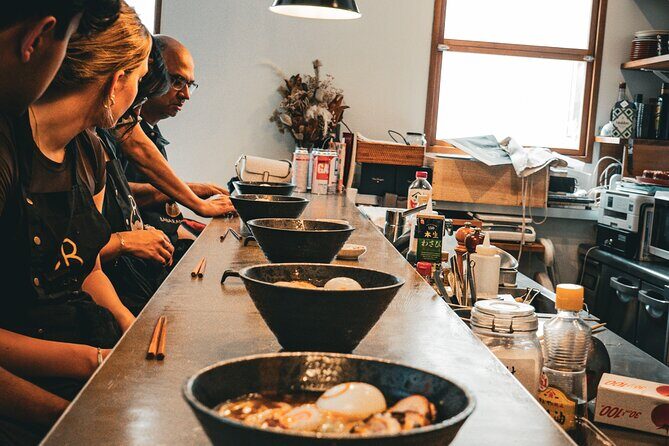 Professional Ramen & Gyoza with Ramen Chef in a restaurant! - Insights from Participants