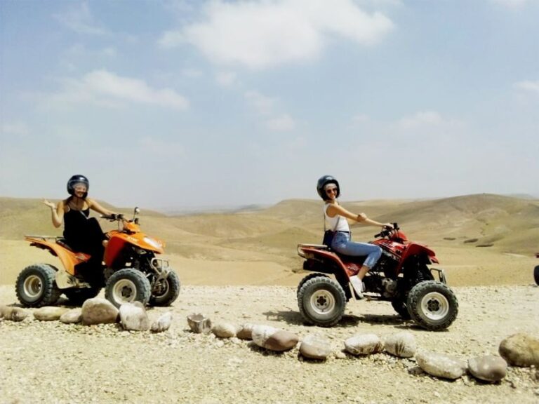 Quad bike & Camel ride in Agafay with dinner at Chouf Lor - The Practical Side: What’s Included and Whats Not