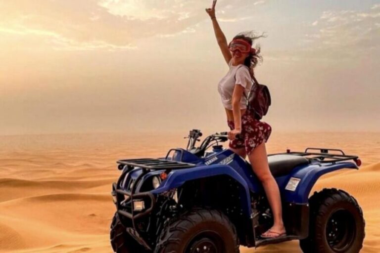 Quad biking in Agafay Desert with lunch & Camel Ride & pool - Why This Tour Works Well