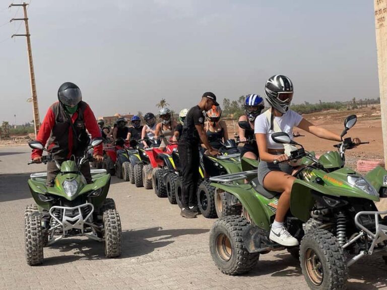 Quad biking in Marrakech's desert palm grove - The Scenery and Photography Opportunities