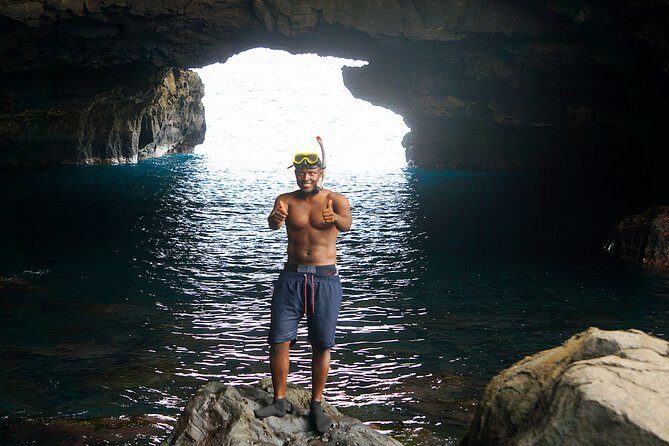 Ribeira da Barca: Boat Trip to the Cave, Snorkeling and BBQ on the beach - What to Expect from the Experience