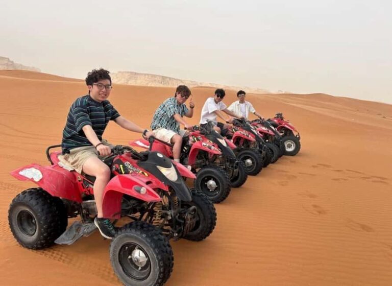 Riyadh: Desert Camel Ride, ATV Tour, and Snacks - Why Value Matters: Price and What You Get