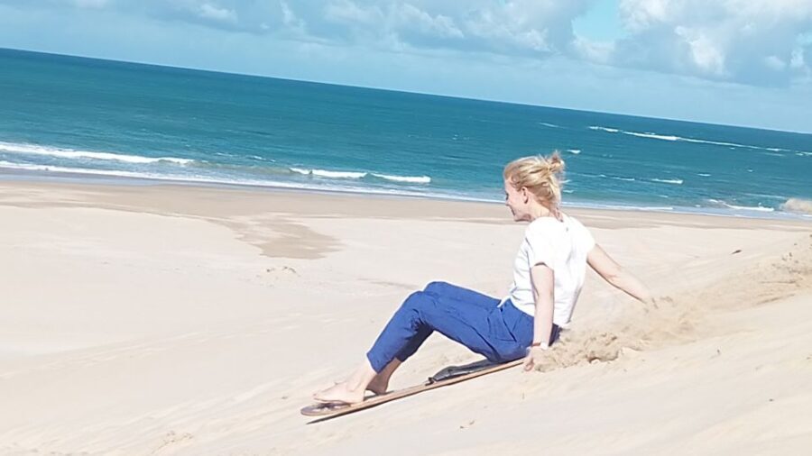Sandboarding Jeffreys Bay - The Dunes and Scenic Views