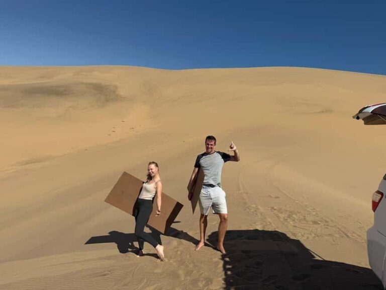 Sandboarding. Ride, Slide, Repeat in the Namib Desert - The Practicalities and What’s Included