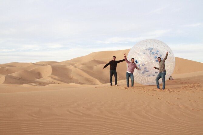 Sanding Ball in Merzouga: Experience the sand dunes on a zorbing activity - Why consider this activity?