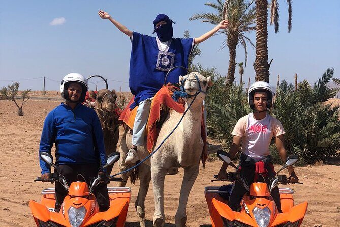 Sensational quad and camel ride in the palm grove - The Experience’s Flavors: Authenticity and Adventure