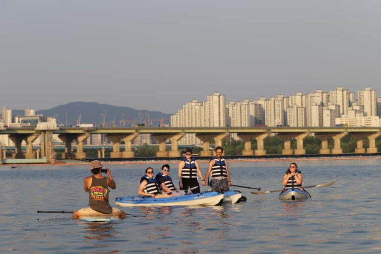 Seoul: Urban Nature Escape Guided Kayak & SUP tour - Key Points