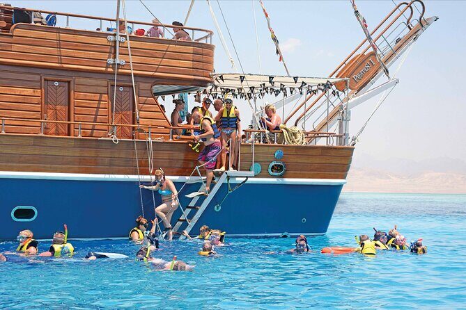 Sharm: Pirates Sailing Boat Ras Mohammed & White island and Lunch - The Sum Up