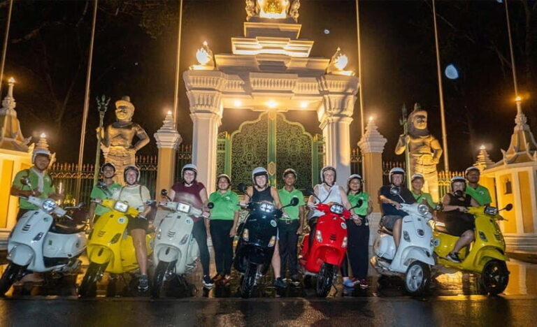 Siem Reap: Evening Foodie Vespa Tour - The Itinerary: What You’ll See and Taste