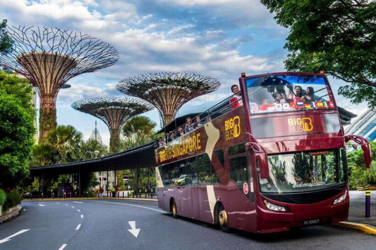Singapore: Big Bus Hop-On Hop-Off Tour by Open-Top Bus - What’s in the Ticket