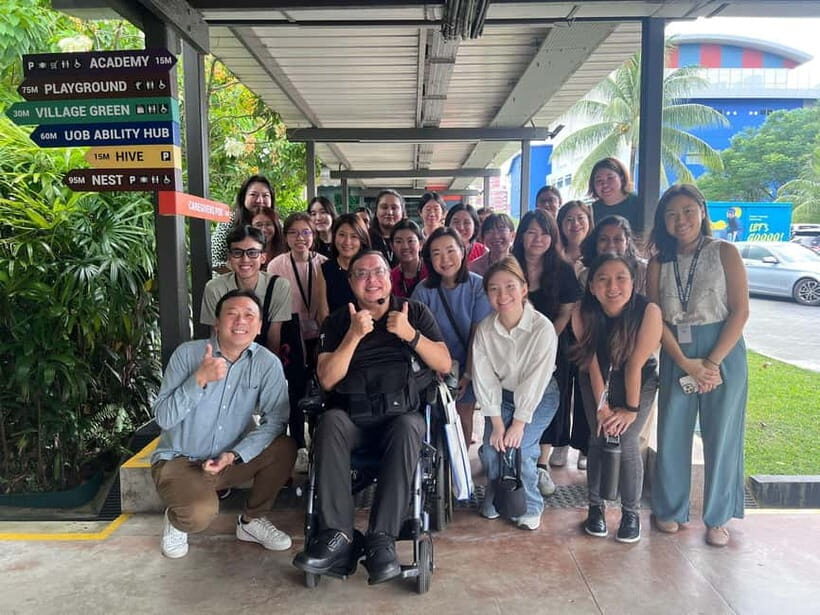 Singapore: Enabling Village Guided Tour by PWDs with Drinks - The Value of This Experience