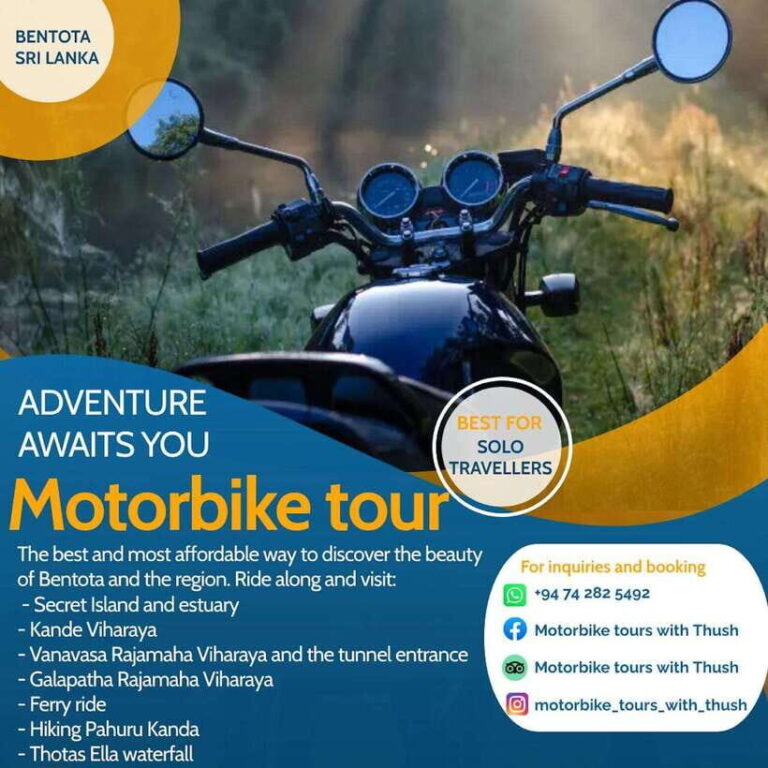 Sri Lanka / Bentota: Motorbike sightseeing tours - Why This Tour Represents Good Value