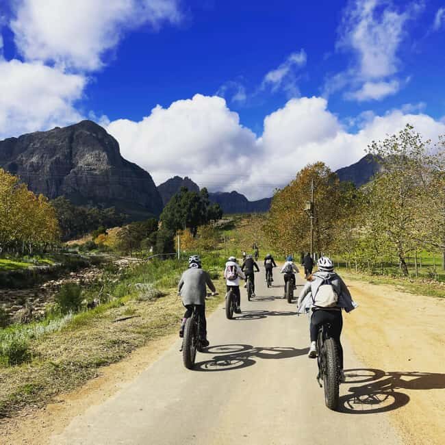 Stellenbosch: Countryside Banhoek valley E-Bike Wine Tour - Analyzing the Value