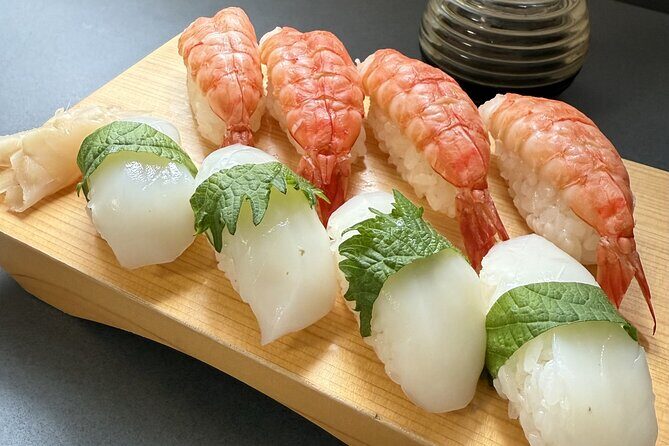 Sushi making Tokyo: 12 Pieces + Sake Ceremony & Whisk Matcha - The Value of the Experience
