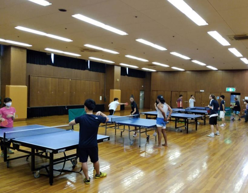 Table Tennis in Osaka & Kobe with Local Players! - What You Can Expect During the Tour