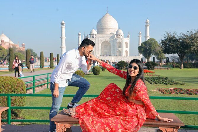 Taj Mahal Day Tour By Gatimaan Express Train - First Stop: The Taj Mahal