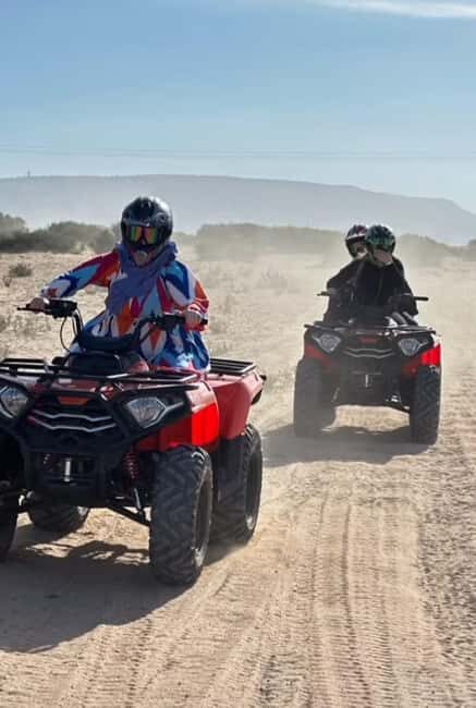Tamri: Quad Biking, Camel Ride, and Dinner Show - The Itinerary in Detail