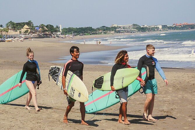 The funniest private 2 hour surf lesson, Canggu - The Itinerary and What to Expect