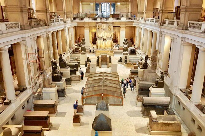 The Grand Egyptian Museum, Giza Pyramids & Sphinx Including Lunch - The Valley Temple and the Sphinx: Guardians of the Pyramids
