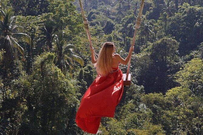 Tirta Empul temple, Jungle Swing and Waterfalls - Private Tour - The Second Stop: Bali Jungle Swing