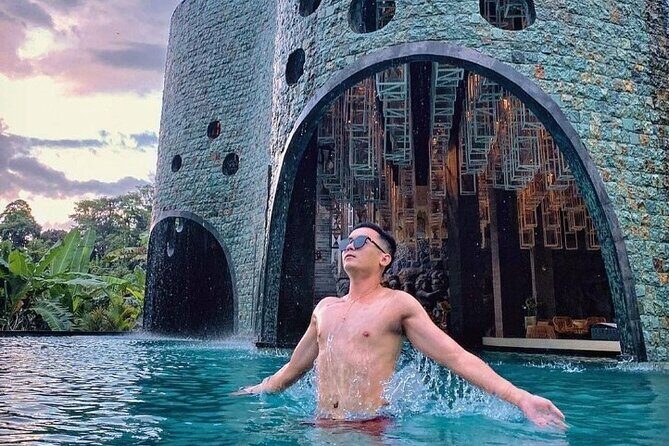 Tlaga Singha Infinity Pool, Jungle swing & Rice Terrace Trip - The Excitement of the Jungle Swing