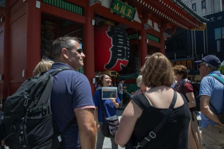 Tokyo: Asakusa Walking Tour with Sensoji Temple Visit - The Benefits of a Guided Tour