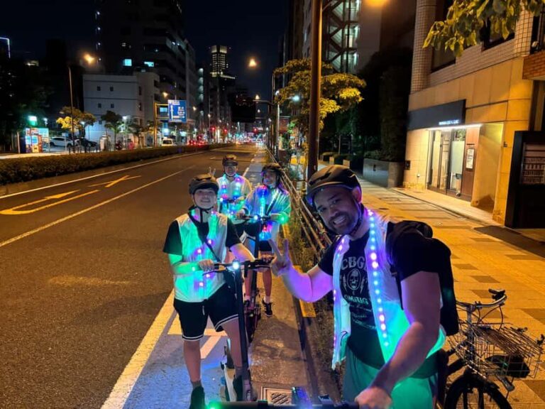 Tokyo: E-Scooter Ride & Night Tour to Tokyo Tower - Why This Tour Fits Different Travelers