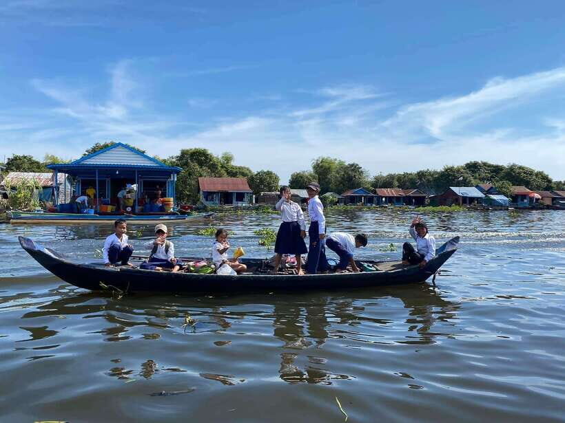 Tonle sap, Kompong Phluk (Floating village) - The Journey to Kampong Phluk