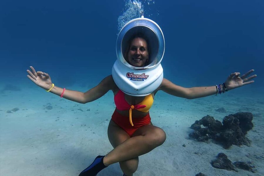 Underwater Walking Experience in Zanzibar,No Swimming Needed