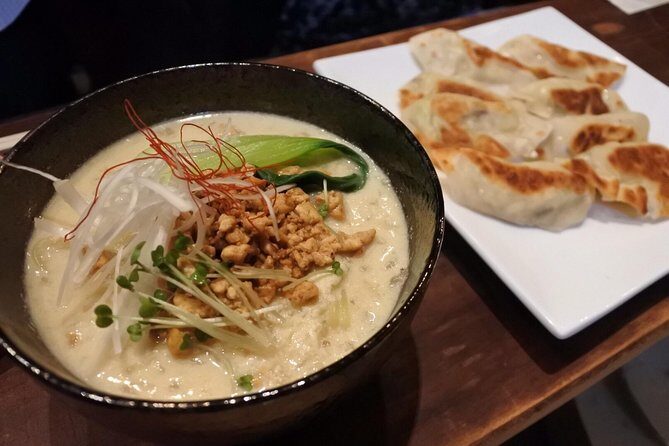 Vegan/Vegetarian Ramen and Gyoza by Bentoya cooking - The Sum Up