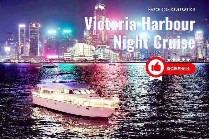 Victoria Harbour Yacht Night Cruise - DREAMER - The Symphony of Lights: Light, Music, and the Experience