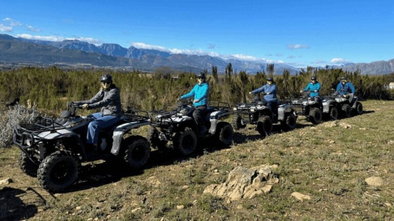 Vrede en Lust Wine Estate: 1h30m Quad Bike Trail - Analyzing the Value