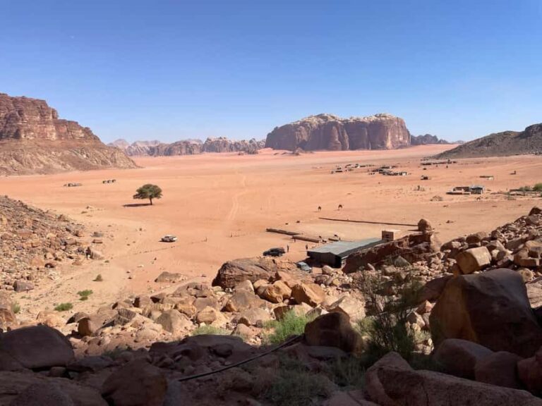 Wadi Rum Desert: Half-Day Jeep Tour - The Itinerary in Detail