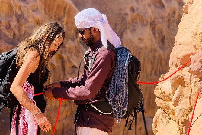 Wadi Rum Mountain Hike & Climb: Burdah, with a bridge at the top! + tour & Lunch - The Experience and Value