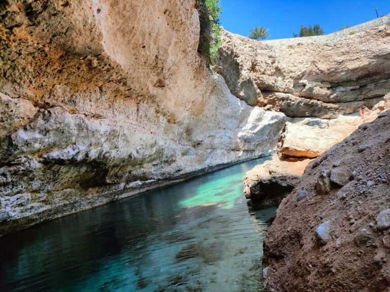 Wadi Shab &Bimmah Sinkhole &Heart shaped Cave &Pebble Beach - Wadi Shab: The Main Attraction