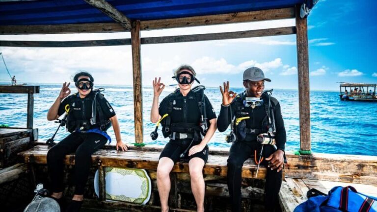 Zanzibar 1 Day Scuba Diving Course for Beginners with Lunch - Transition to Open Water: Cruising the Indian Ocean