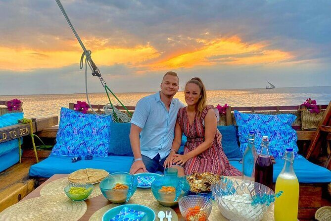 Zanzibar Romantic Sunset Cruise with Dinner - Key Points