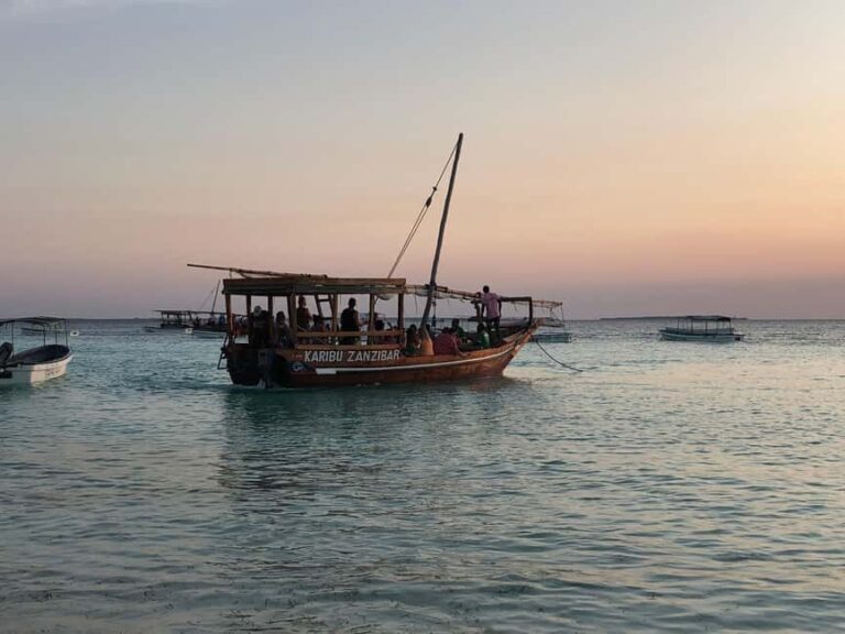 Zanzibar: Sunset Dhow Cruise Experience - The Practicalities: What’s Included and What’s Not