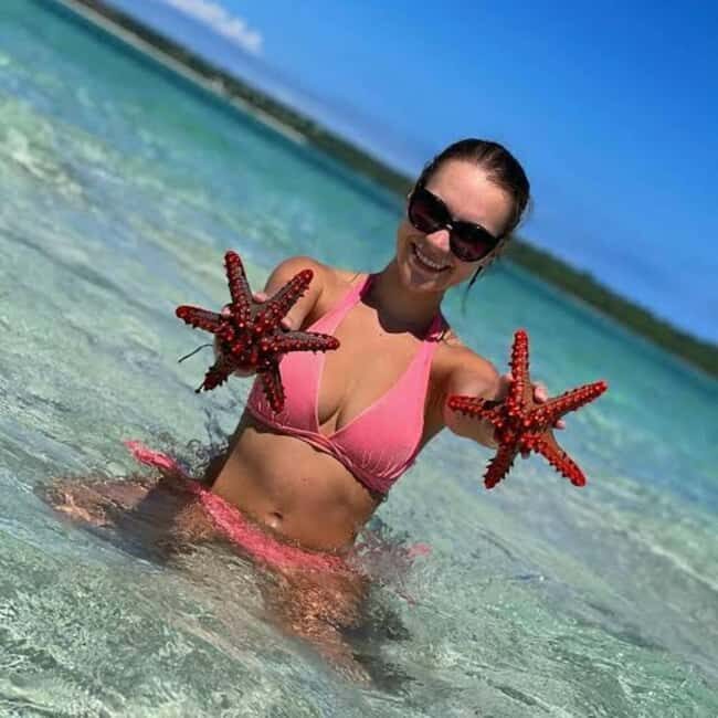 ZANZIBAR;Spice farm tour,Star fish with lagoon and the rock - Star Fish Lagoon: Nature’s Calm in Zanzibar