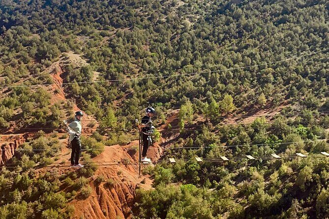 Zipline Experience out of Marrakech City in the Atlas Mountains - The Experience in Detail