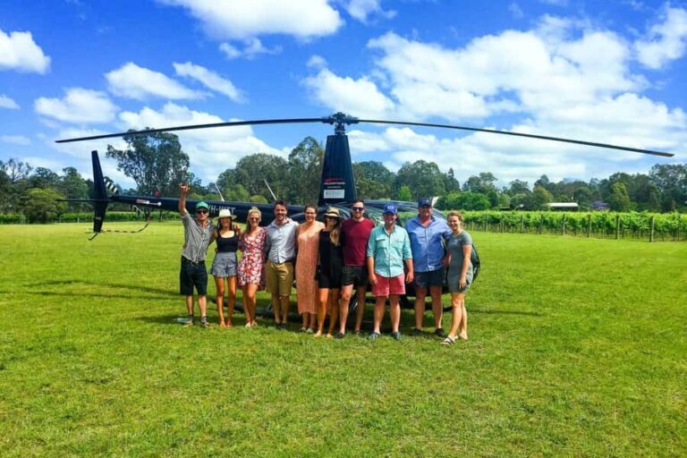 15 Minute Helicopter Scenic Flight Hunter Valley - The Practicalities: What You Need to Know
