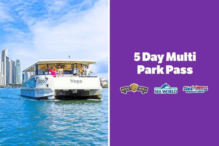 5-Day Theme Park Pass & Sea World Cruise Combo Ticket - Practical Details for Travelers
