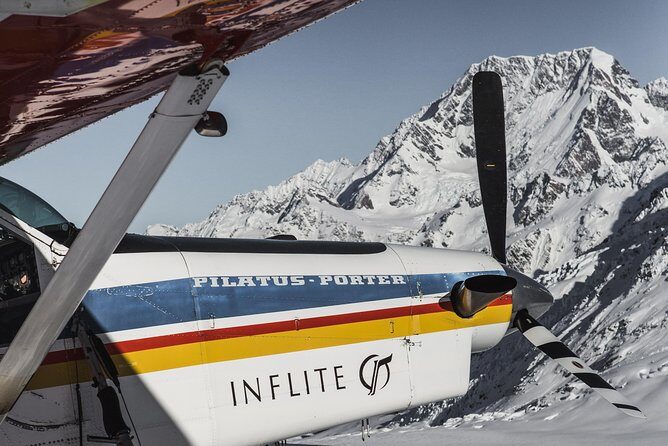 55 minute Grand Circle Ski Plane - The Itinerary and Flight Path: What You Can Expect