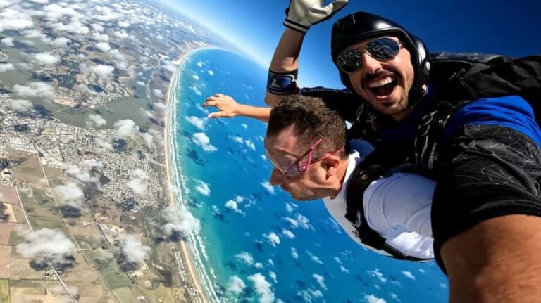 Adelaide: Tandem Skydiving Adventure over Goolwa - The Scenic Highlights from Above