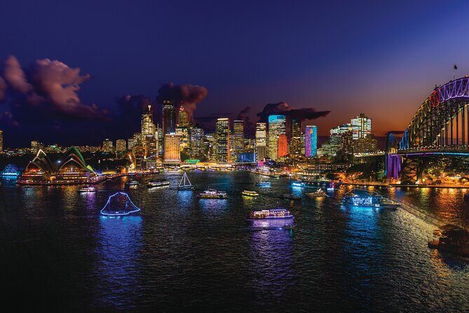 Admission to Vivid Dinner Cruise in Sydney - The Cruise Experience in Detail