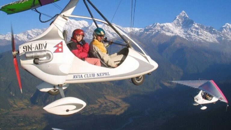 Adventures in the Sky: Ultra Light Flying Over Pokhara - The Itinerary Breakdown