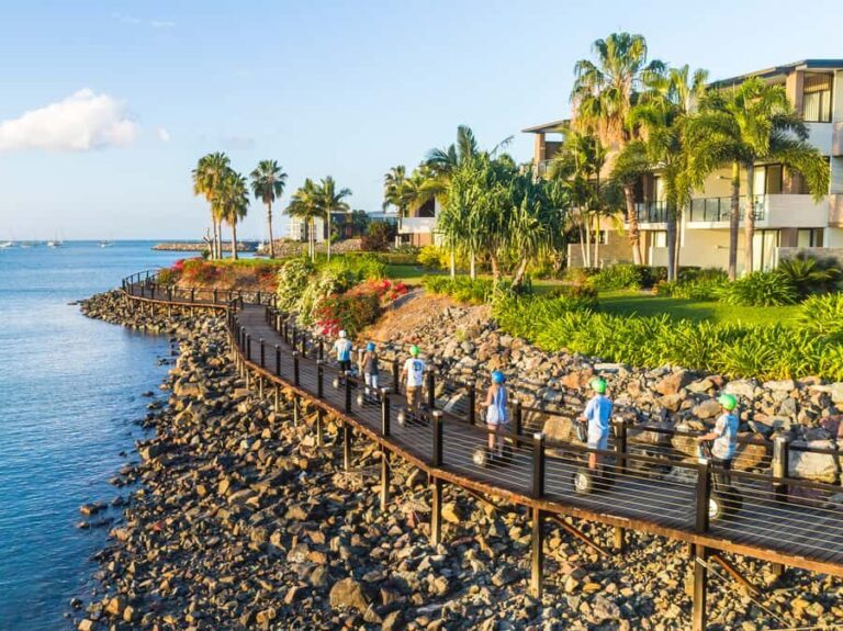 Airlie Beach: 3-Hour Sunset Segway Tour with Dinner - Stops and Highlights